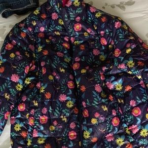 Alice in Wonderland Puffy Jacket for Adults – Reversible